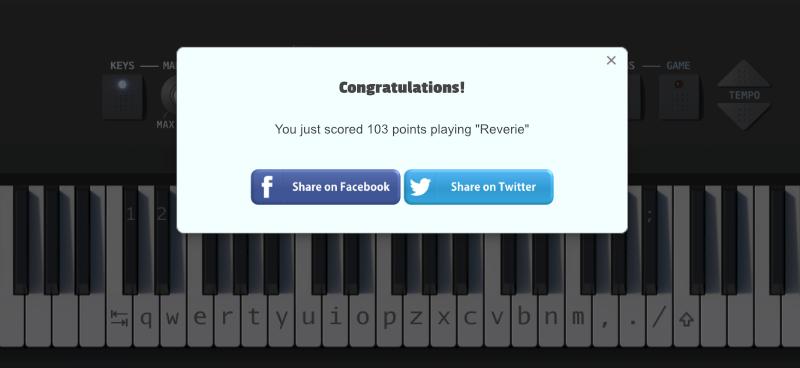 Cabecear conjunto medida Piano Virtual | El juego de piano online más realista